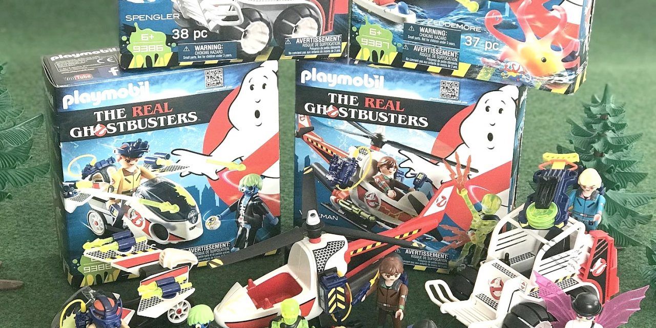 Playmobil – The Real Ghostbusters – 9385, 9386, 9387, 9388