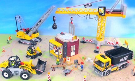 Playmobil Grossbaustelle – Bagger, Kran & Truck